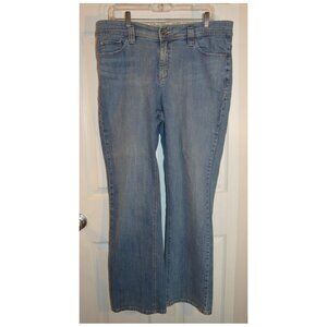 Lee "Just Below The Waist" Natural Fit Women's Blue Jeans Pants Sz 16M 36" x 31"